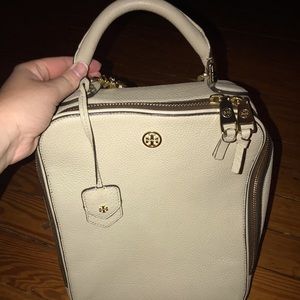 Tory Burch Robinson Pebbled Leather Backpack